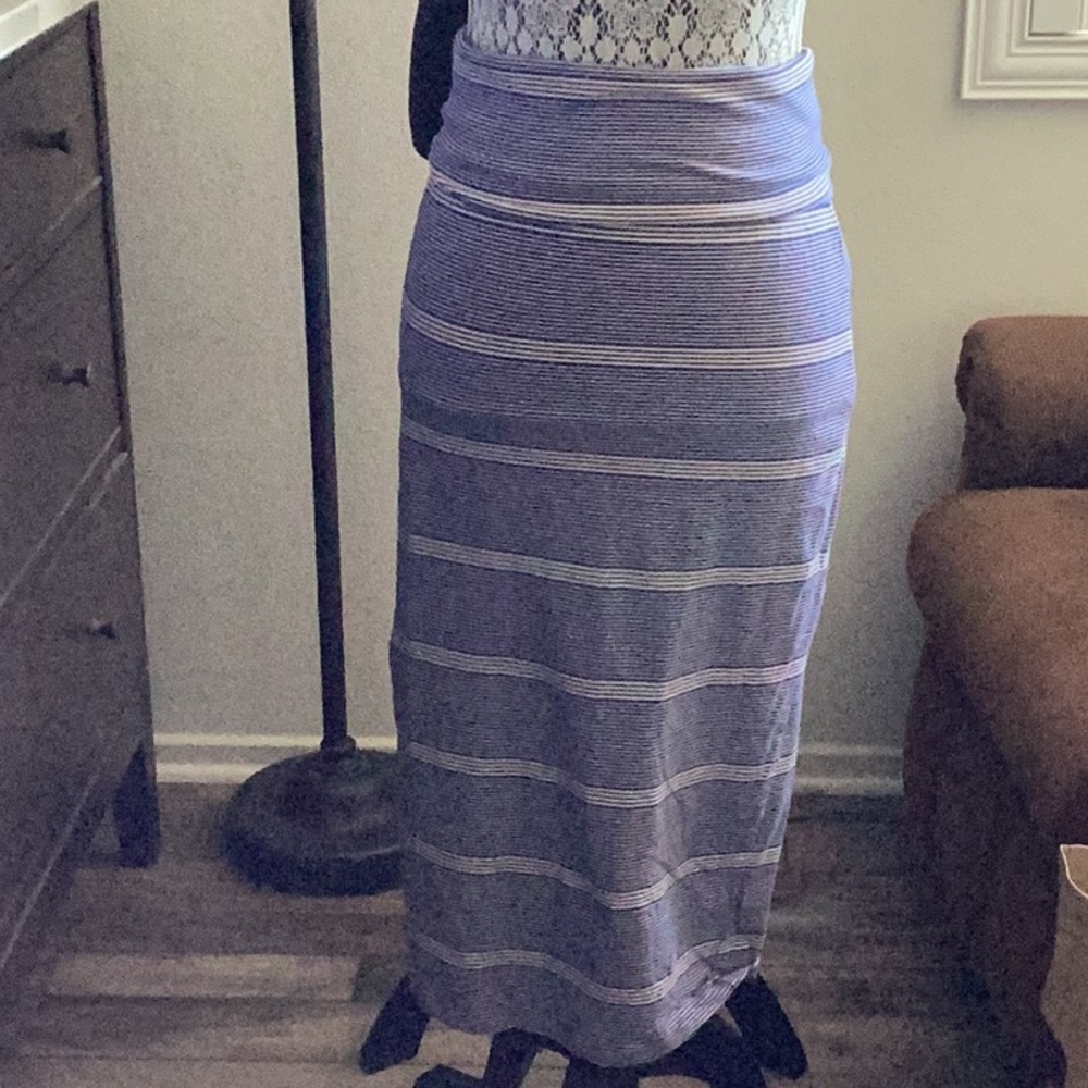 EUC Roxy Striped Skirt